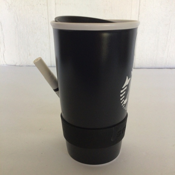 STARBUCKS BLACK TRAVEL TUMBLER 12 OZ NWT - Picture 5 of 10